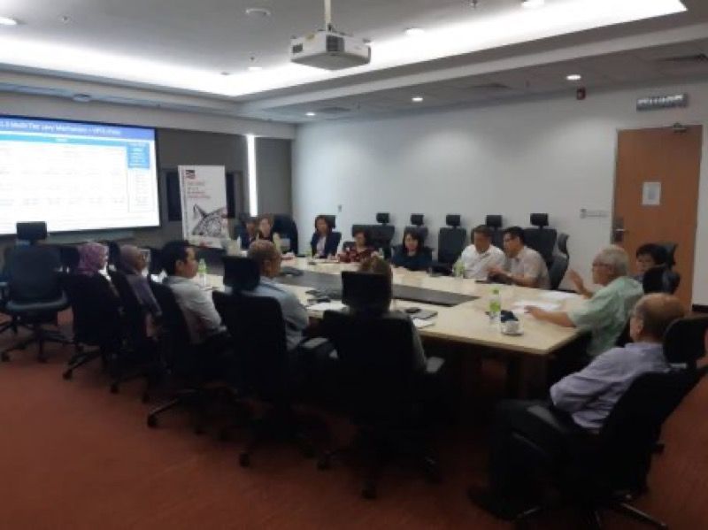 A Corporate Citizenship Committee meeting in progress